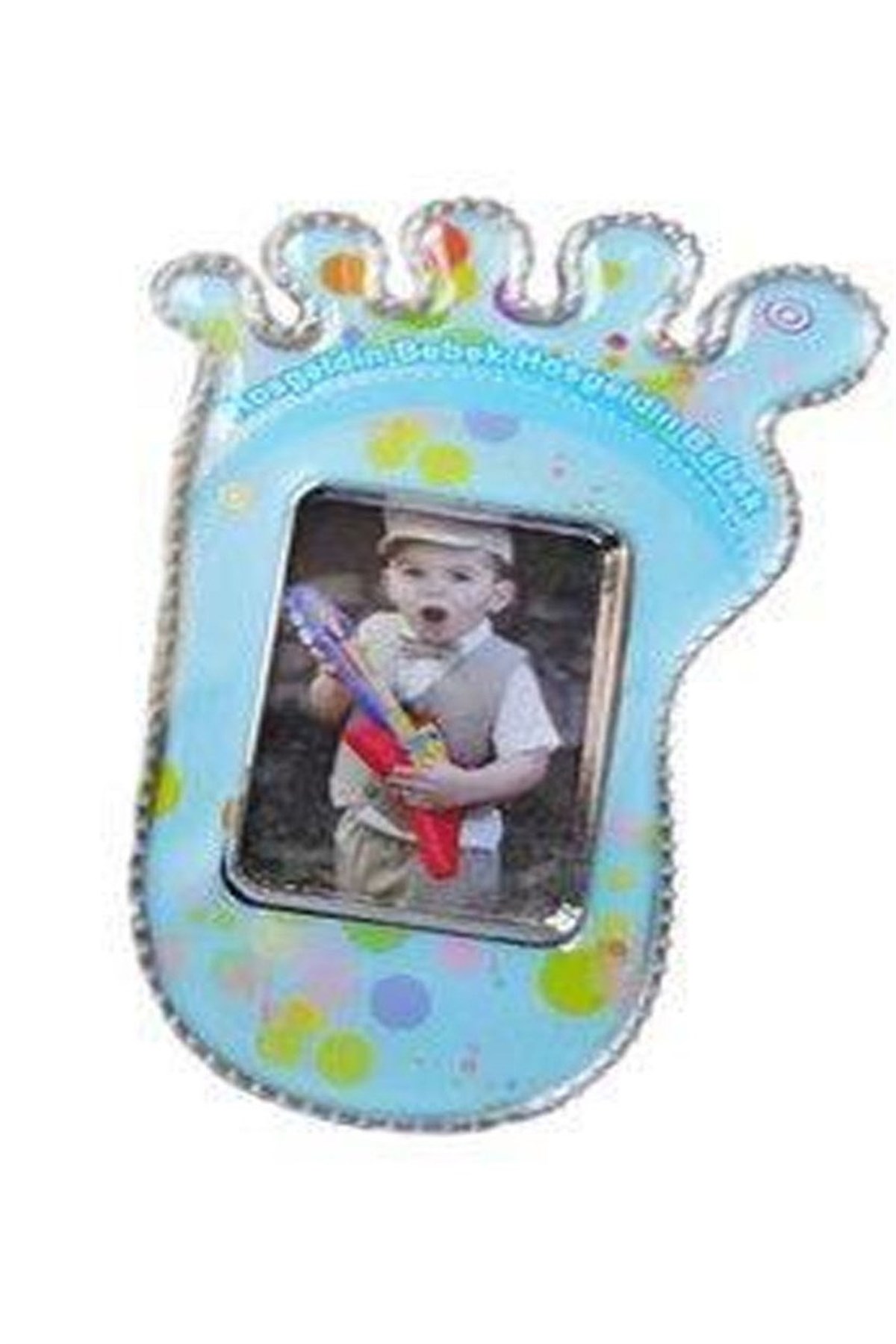 Ayak Plastik Çerçeve Mavi 10 Adet