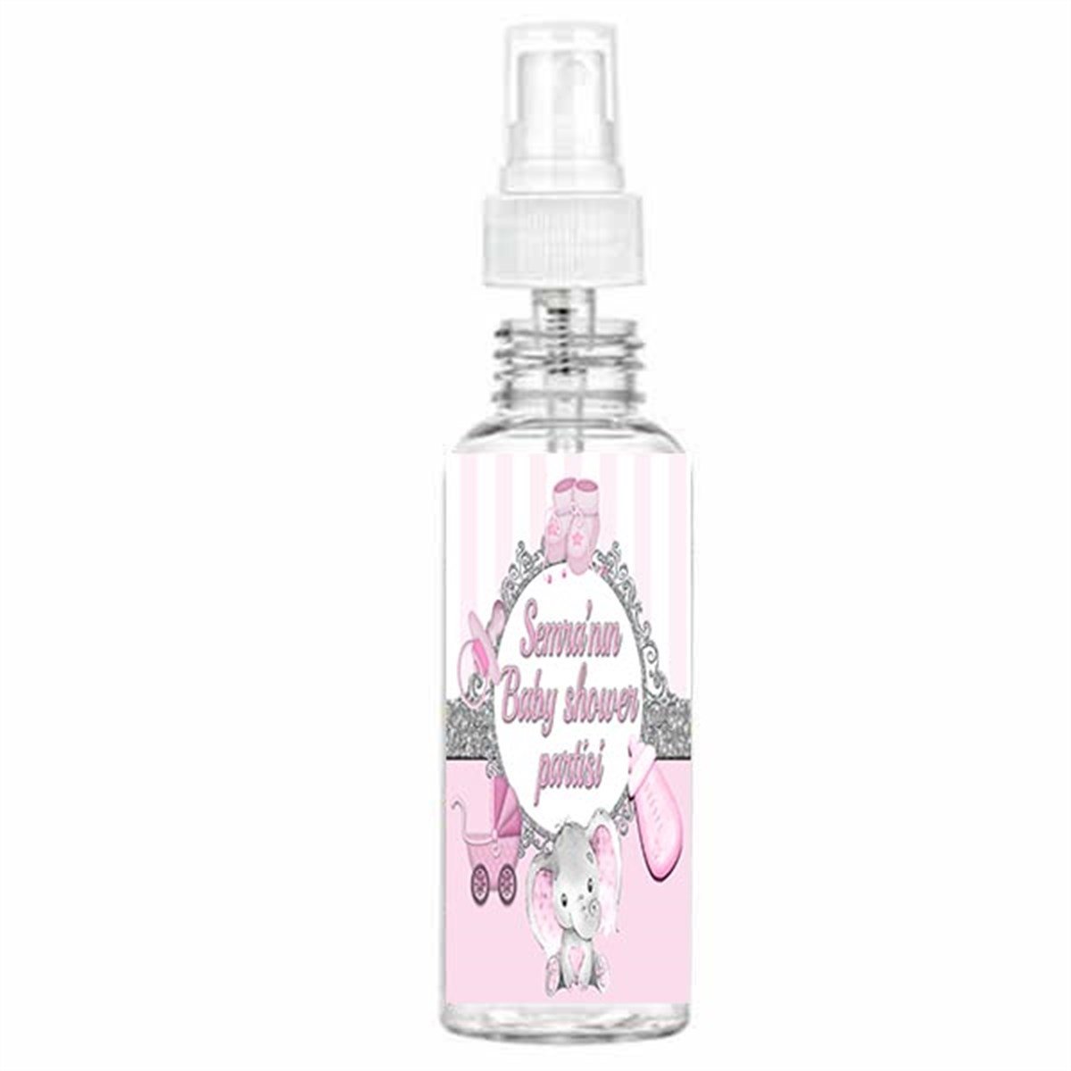 Baby Shower Kız Spreyli Kolonya 8 Adet