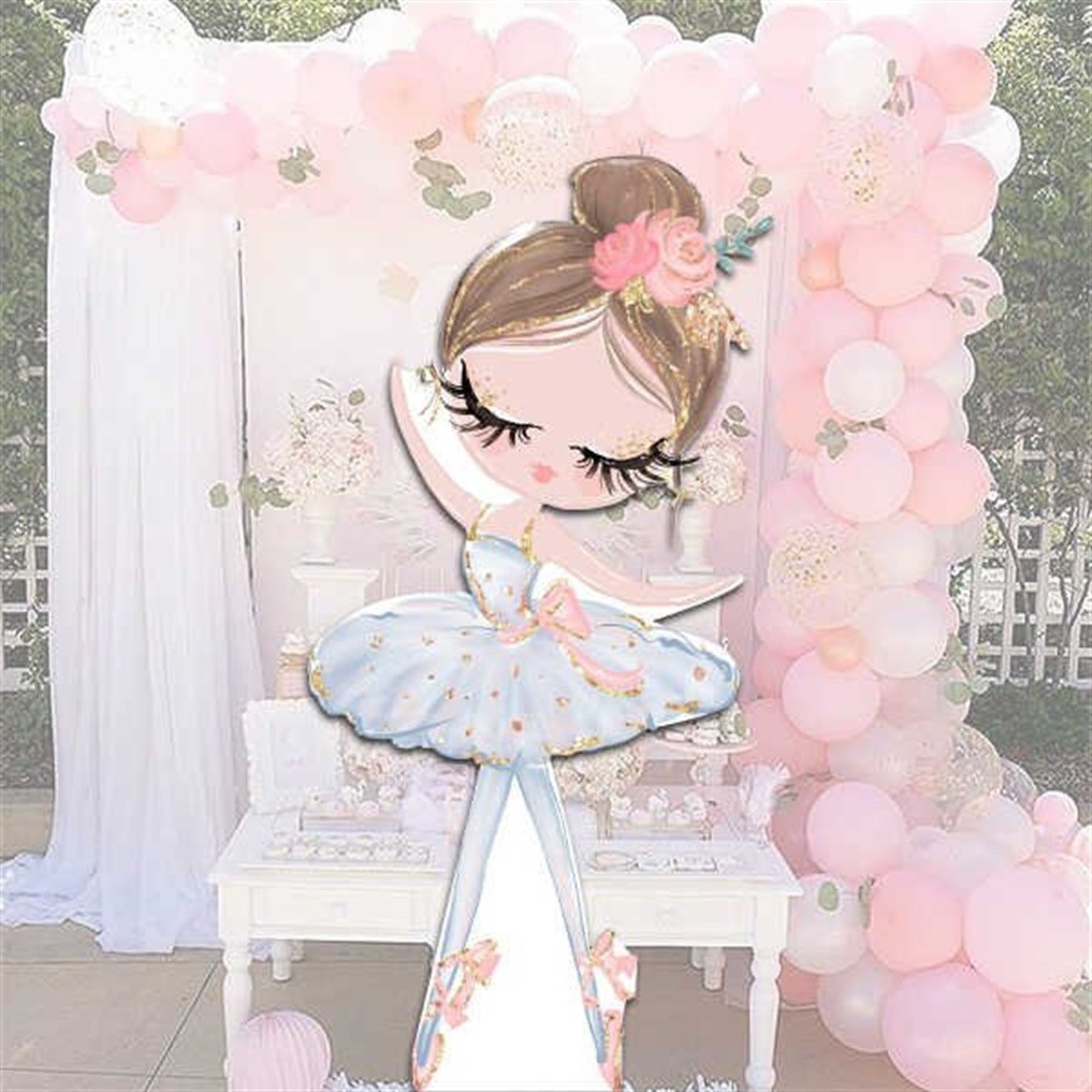 Balerin Ayaklı Pano 47 x 95 Cm