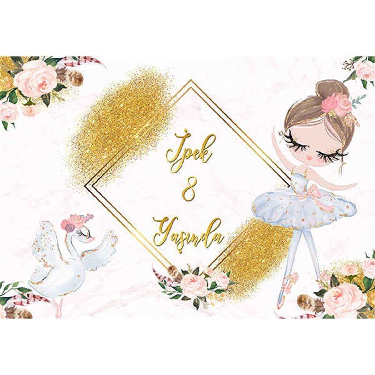 Balerin Kişiye Özel Afiş