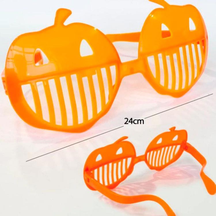 Şapka Taç MaskeBalkabağı Jumbo Gözlük