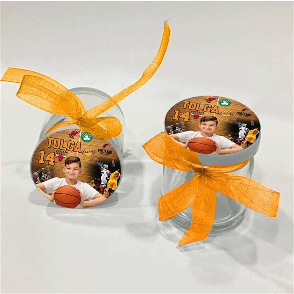 Basketbol Kişiye Özel Kavanoz 10 Adet