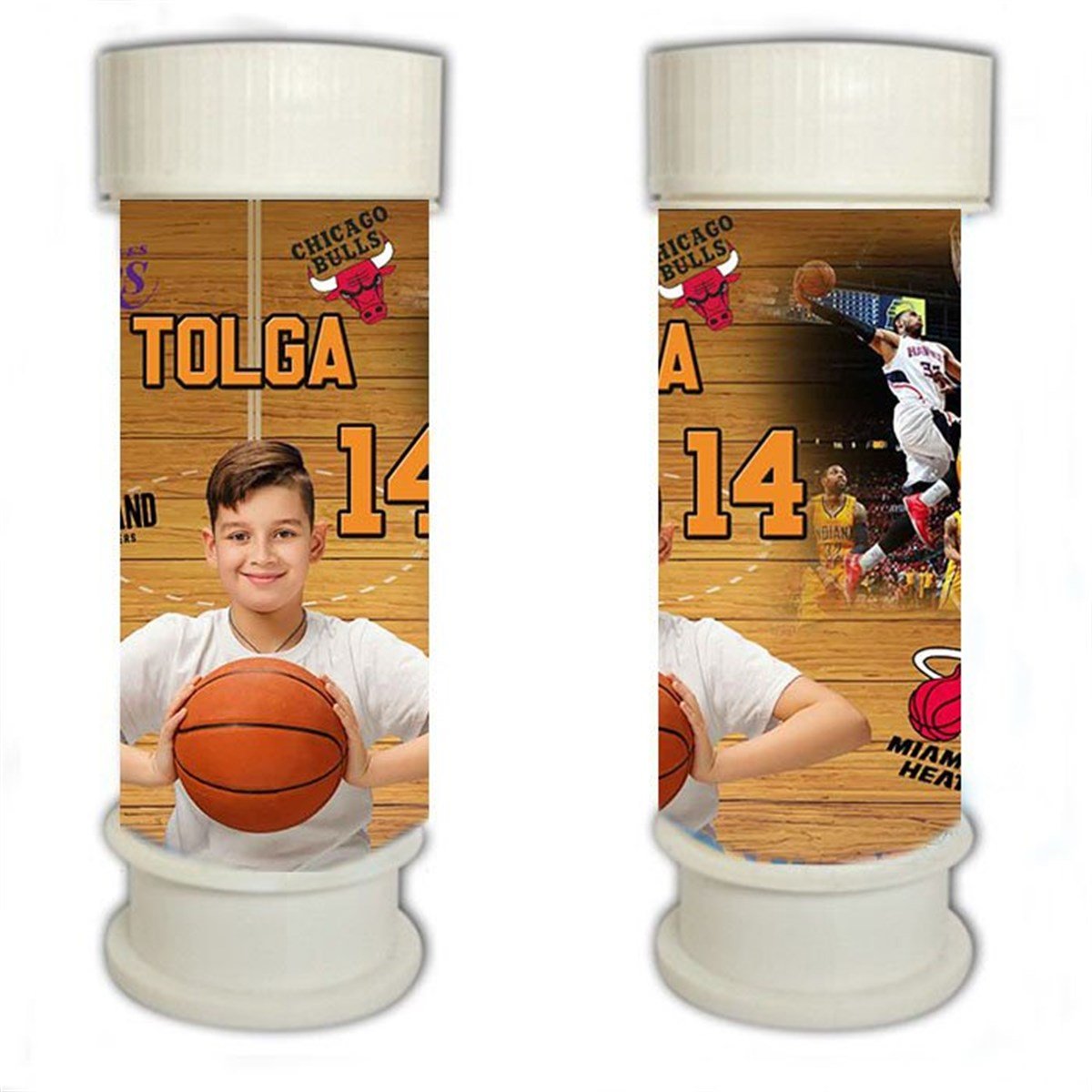 Basketbol Kişiye Özel Köpük Baloncuk 8 Adet