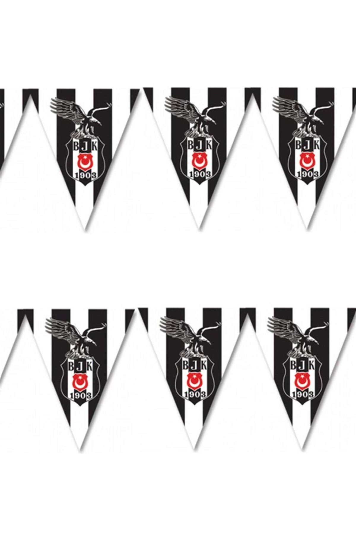 Beşiktaş Üçgen Bayrak Flama