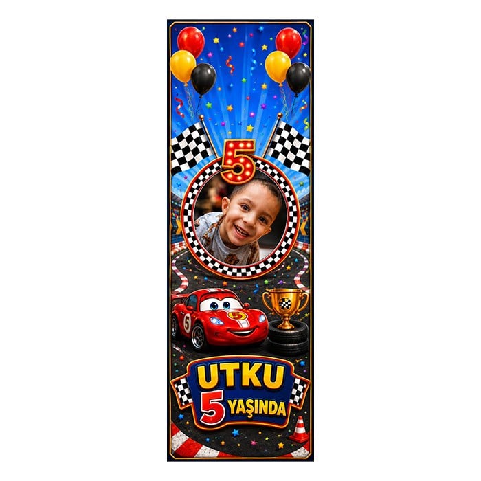 Cars KonseptiCars Kişiye Özel Kitap Ayracı 10 Adet