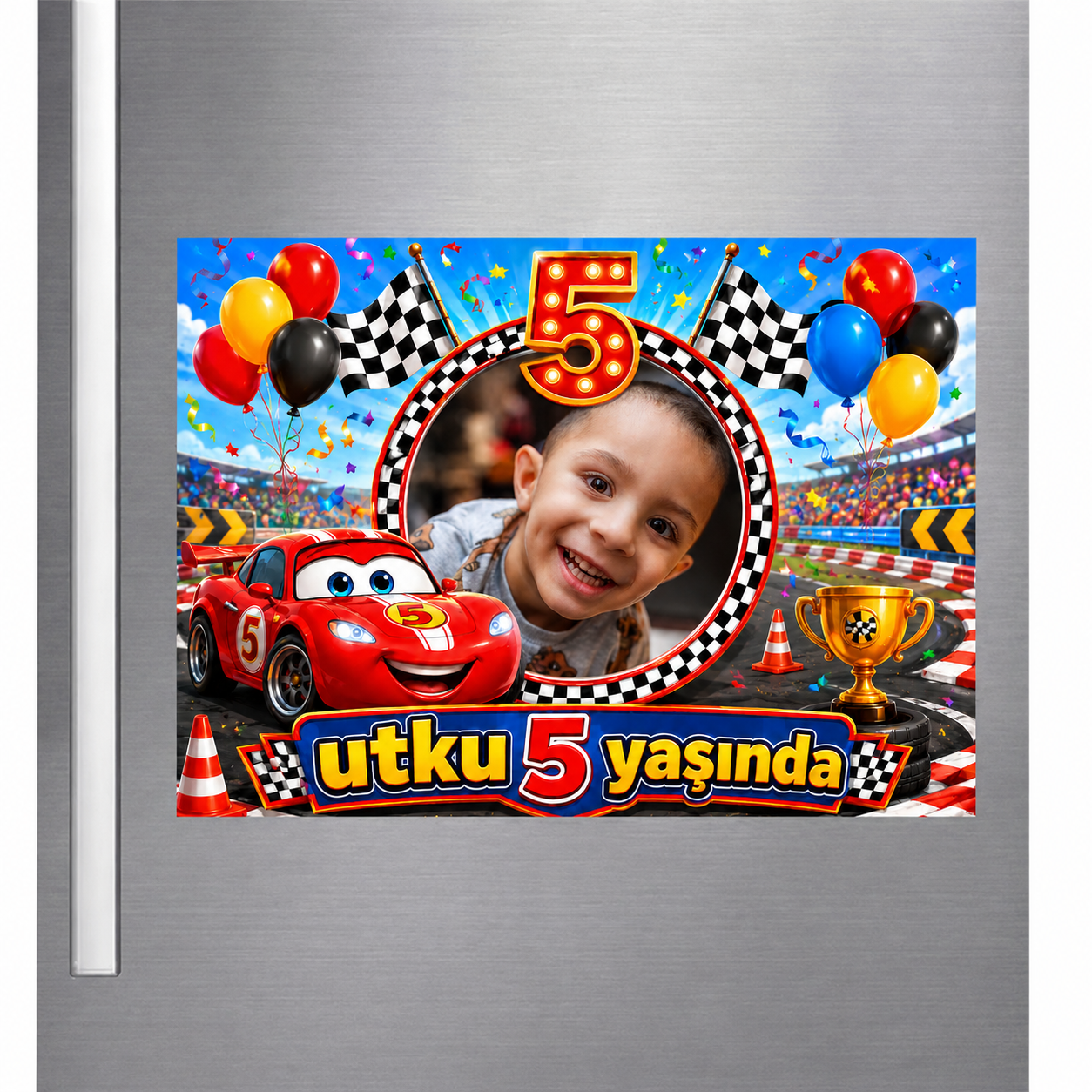 Cars KonseptiCars Kişiye Özel Magnet 18 Adet