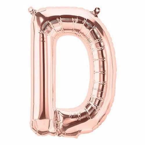 D Harf Folyo Balon Gold Rose 76 Cm