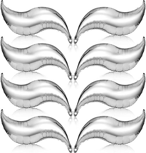 Deniz Kızı Gümüş Renkli Kuyruk Folyo Balon