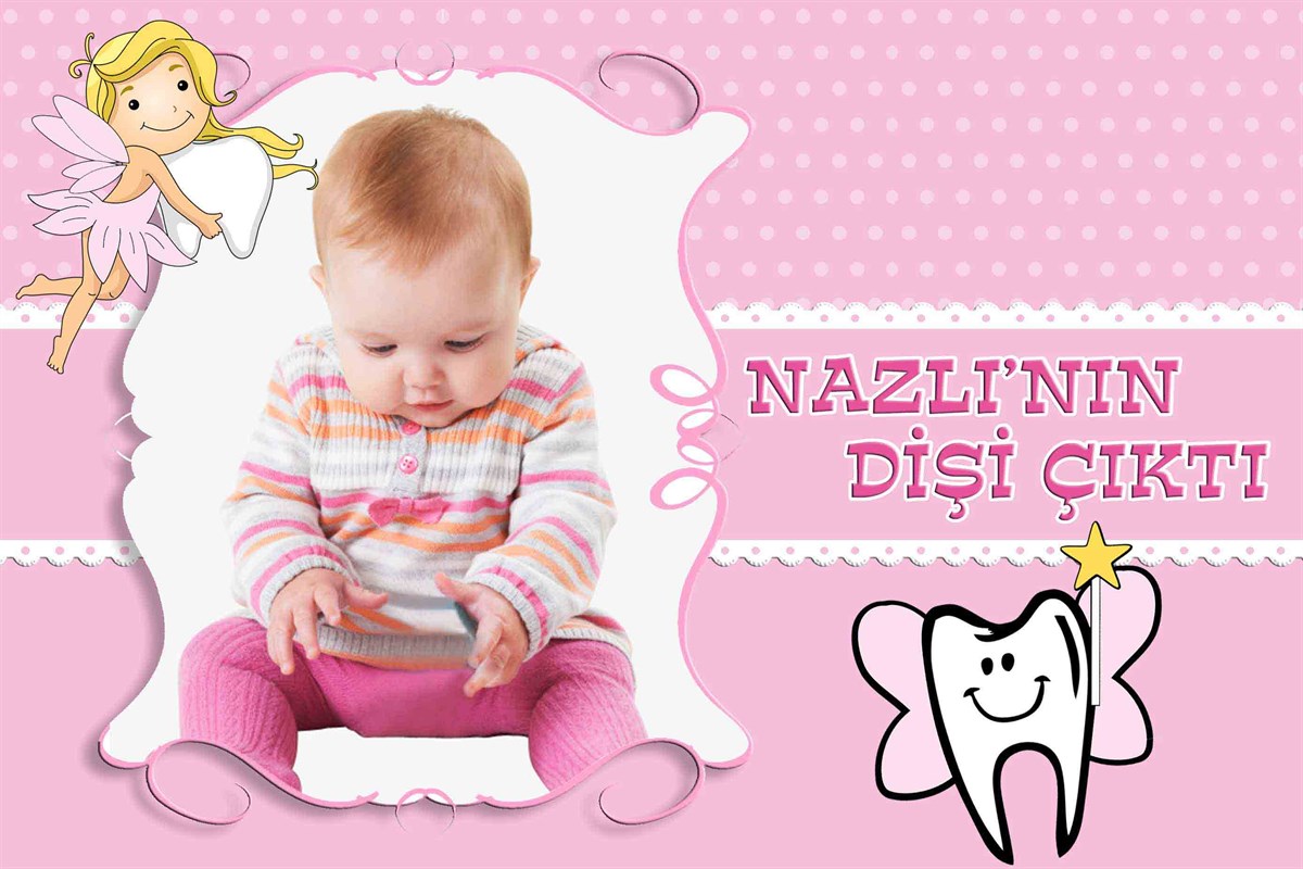 Diş Buğdayı Kız Kişiye Özel Afiş