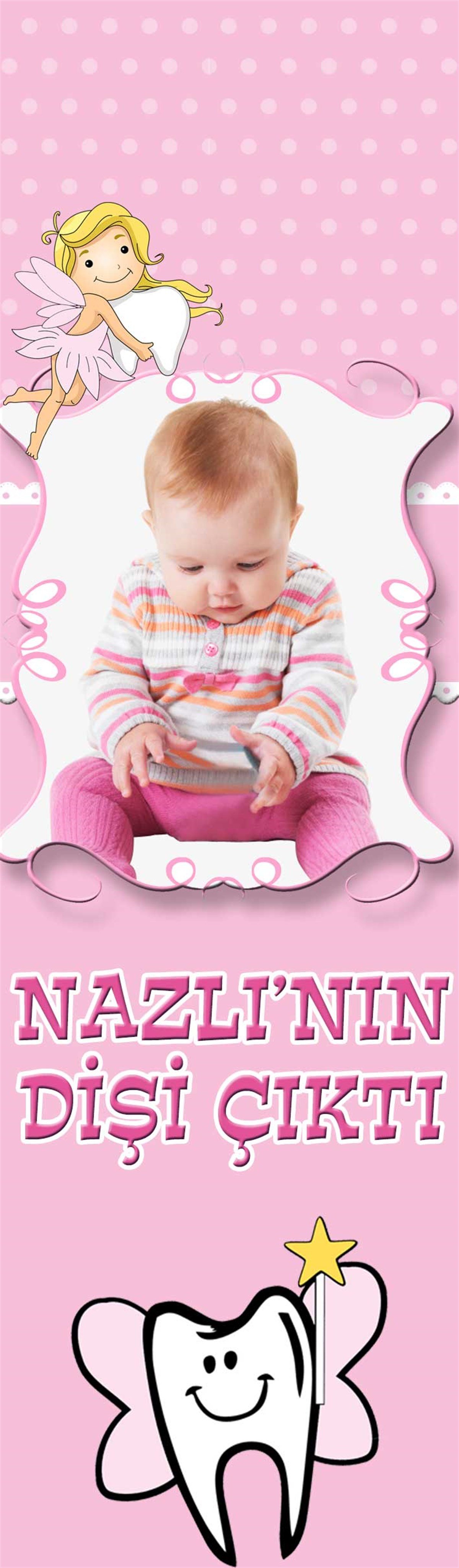 Diş Buğdayı Kız Kişiye Özel Kitap Ayracı 10 Adet