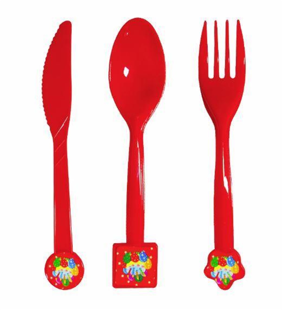 Doğum Günü Çatal,Kaşık,Bıçak Seti 6 Adet