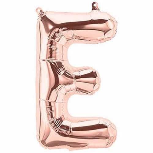 E Harf Folyo Balon Gold Rose 76 Cm