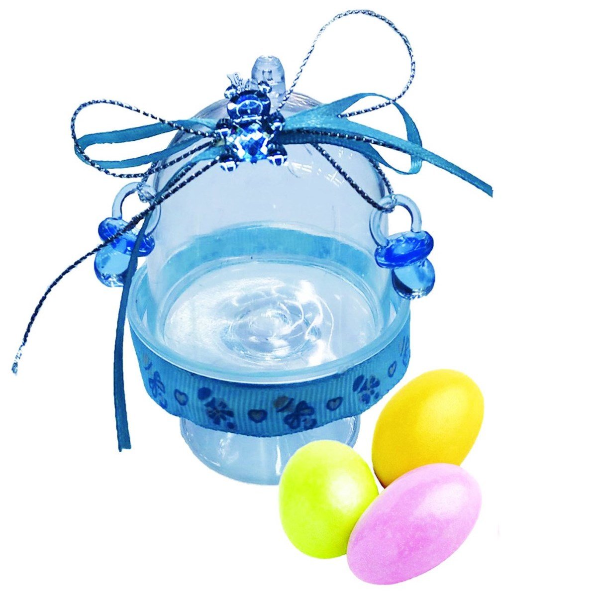 Fanus Şeker Kutusu 12 Adet Mavi