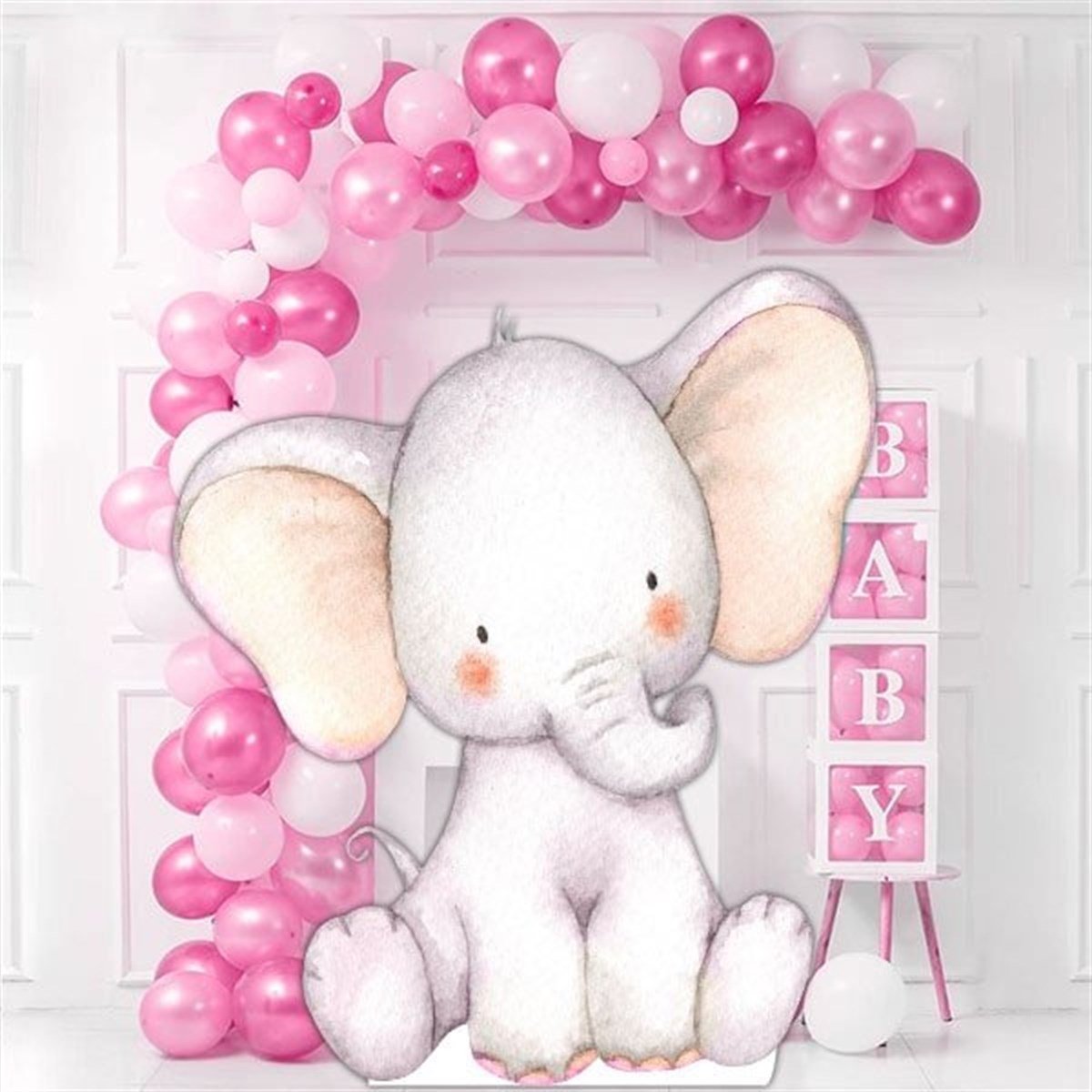 Fil Dekor Ayaklı Pano