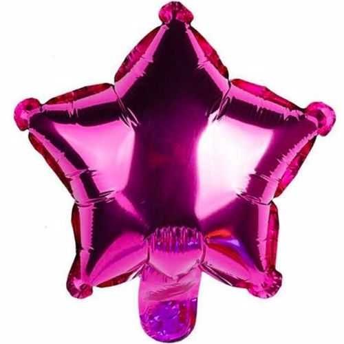 Folyo Balon Yıldız 45 Cm Fuşya