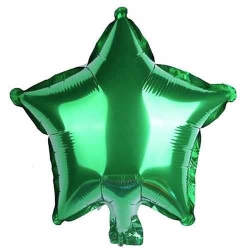 Folyo Balon Yıldız 45 Cm Yeşil