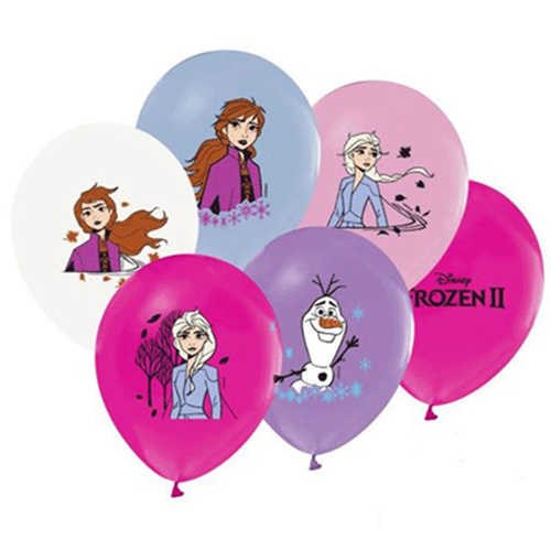 Frozen Temalı Latex Balon 12 Adet
