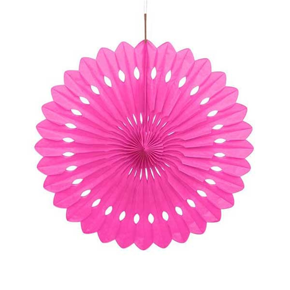 Fuşya Yelpaze Süs 30 Cm