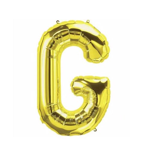 G Harf Folyo Gold Renk Balon Küçük 35 Cm