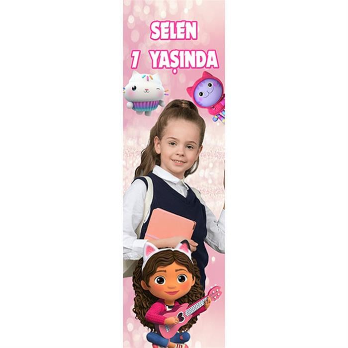Gabby Kişiye Özel Kitap Ayracı 10 Adet