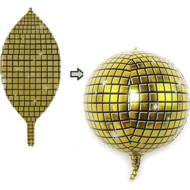 Karakter Folyo BalonlarGold Disko Topu Folyo Balon