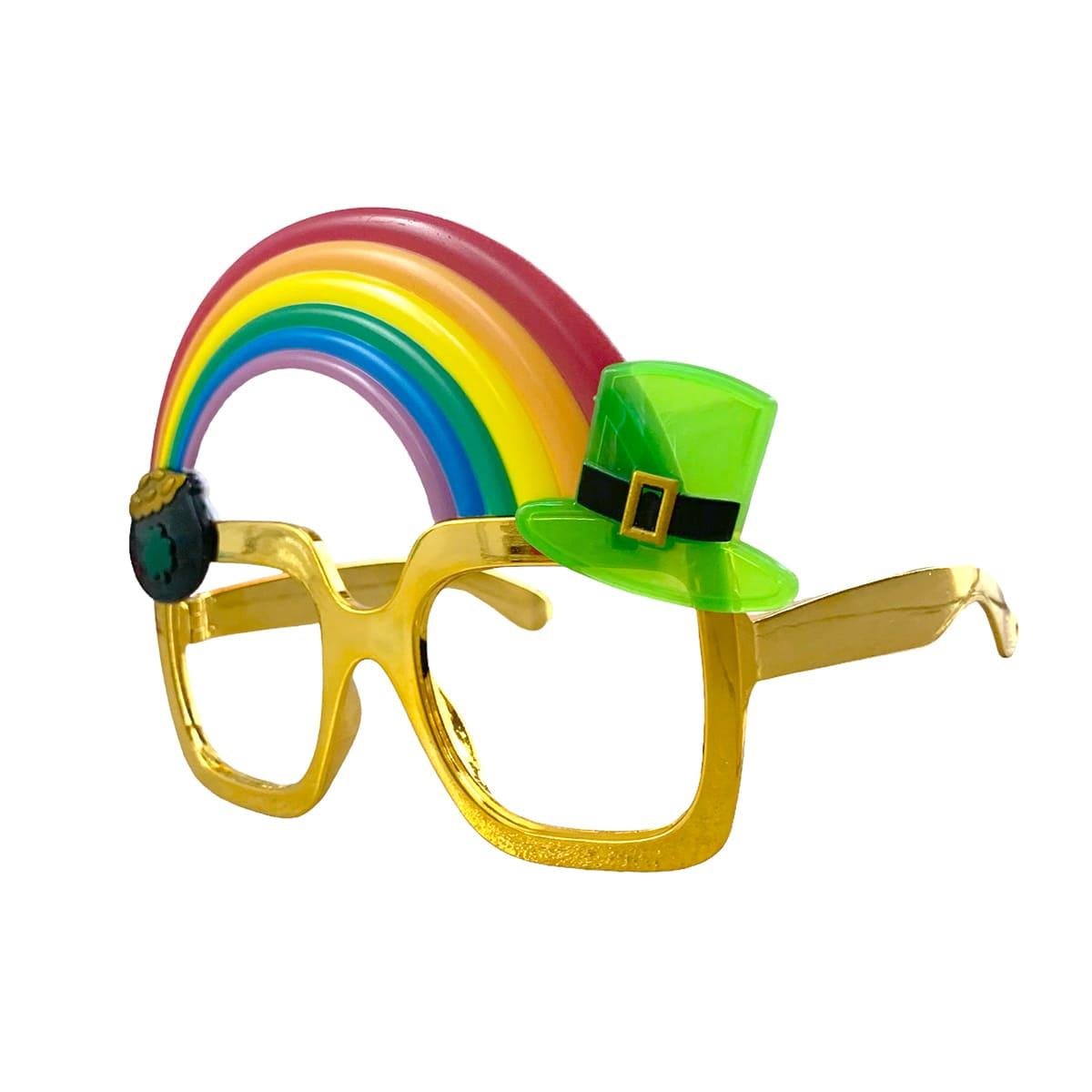 Şapka Taç MaskeGold Gökkuşağı Parti Gözlüğü