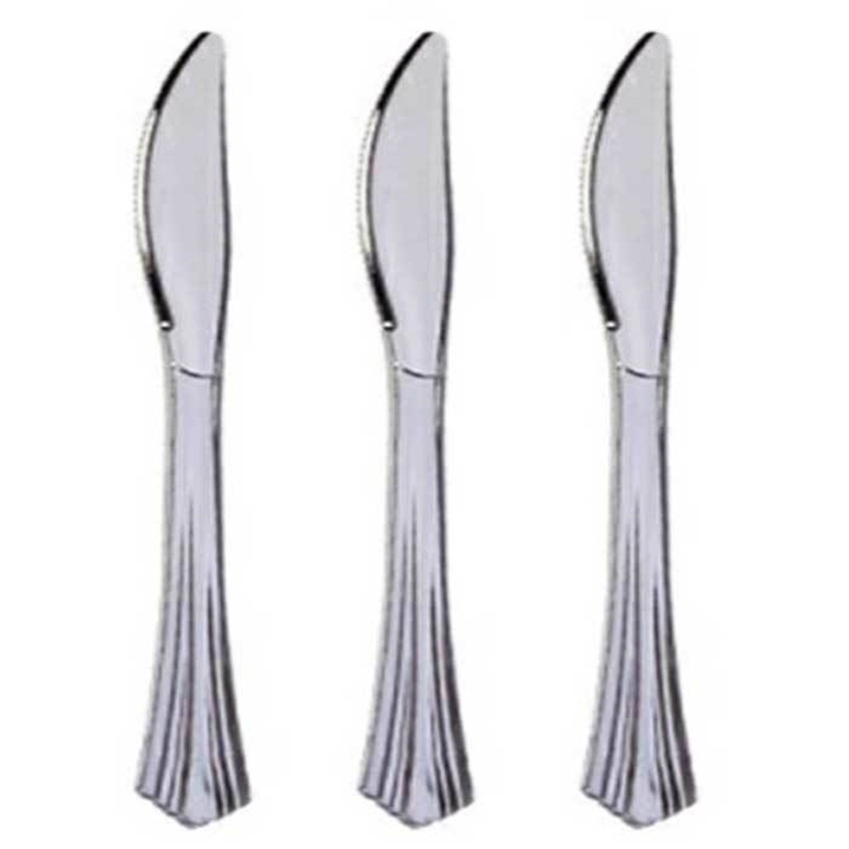 Gümüş Renk Bıçak 18 Adet