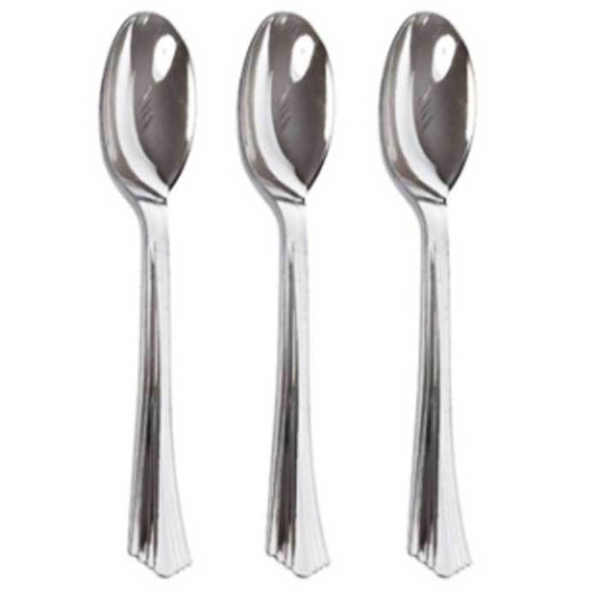 Gümüş Renk Kaşık 18 Adet