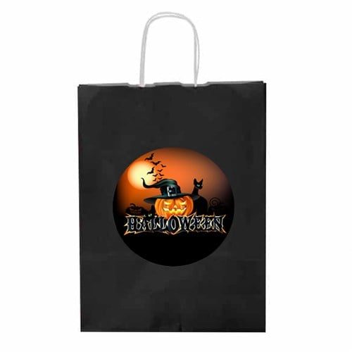 Halloween Hediyelik Çanta 25 Adet 25 x 30 Cm