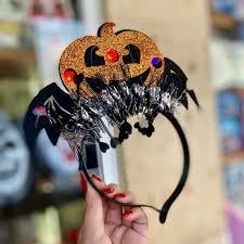 Halloween SüsleriHalloween Işıklı Balkabağı Taç