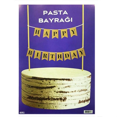 Happy Birthday Pasta Süsü