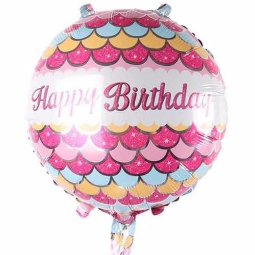 Happy Birthday Pembe Folyo Balon