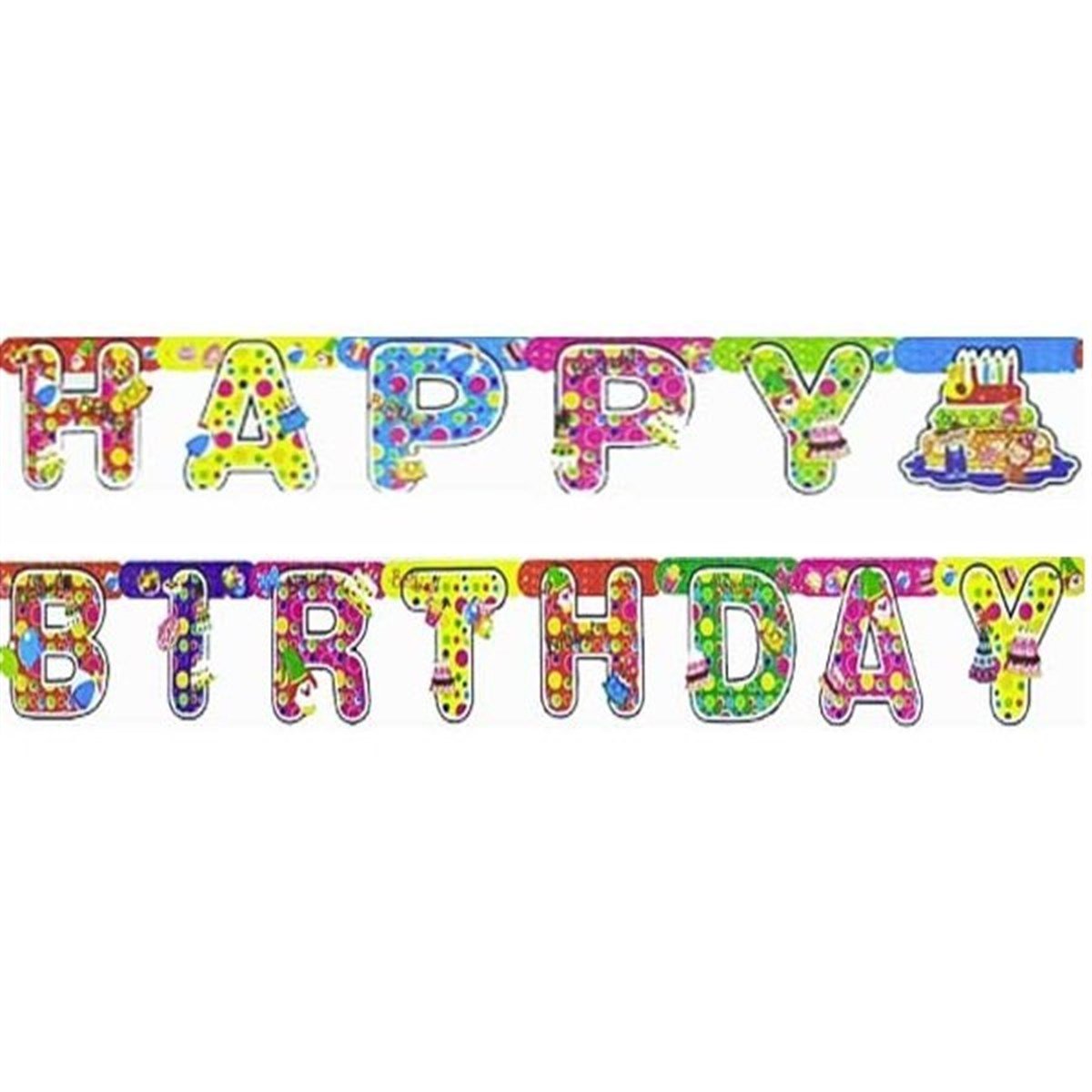 Happy Birthday Yazı Pastalı