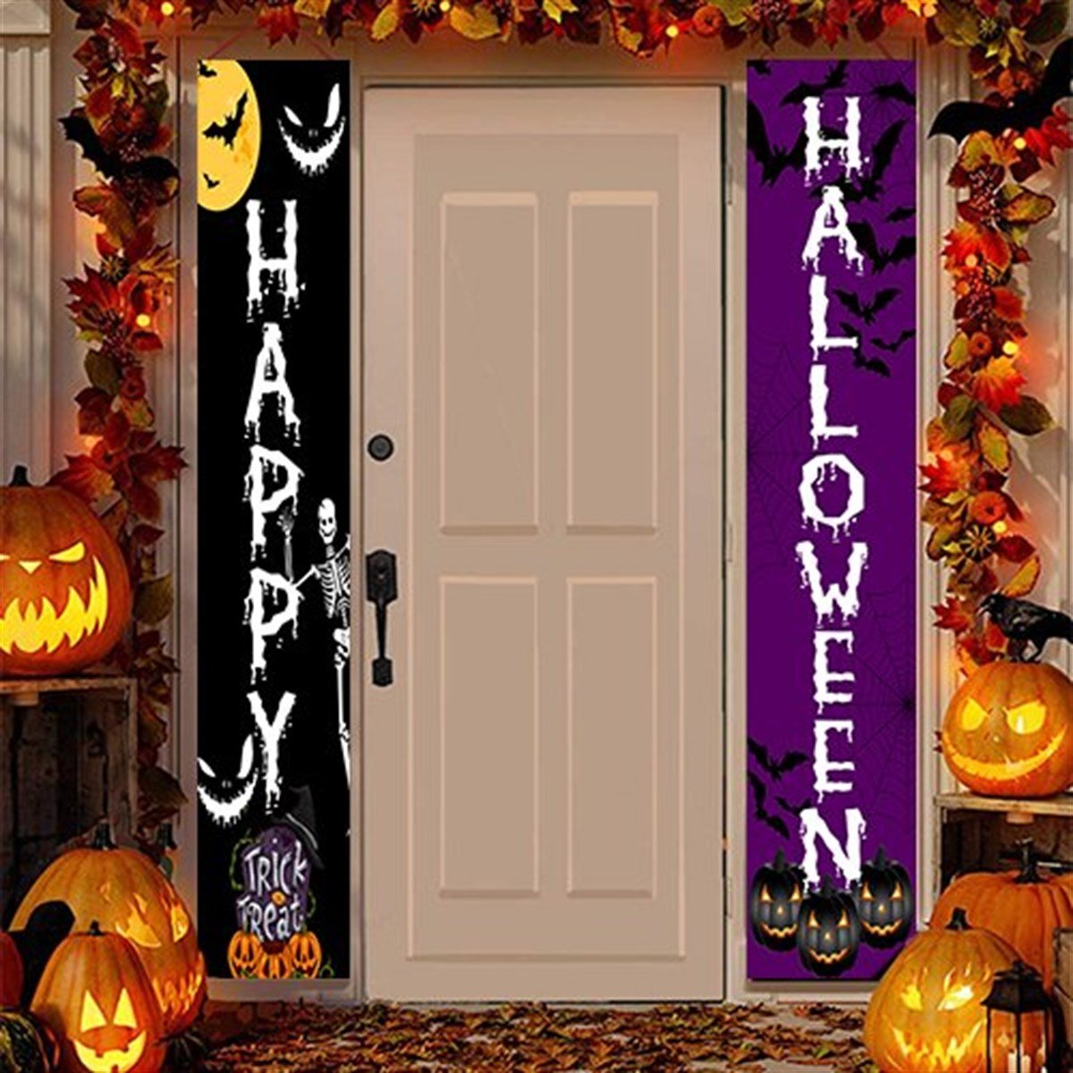 Happy Halloween Flama 2 Adet