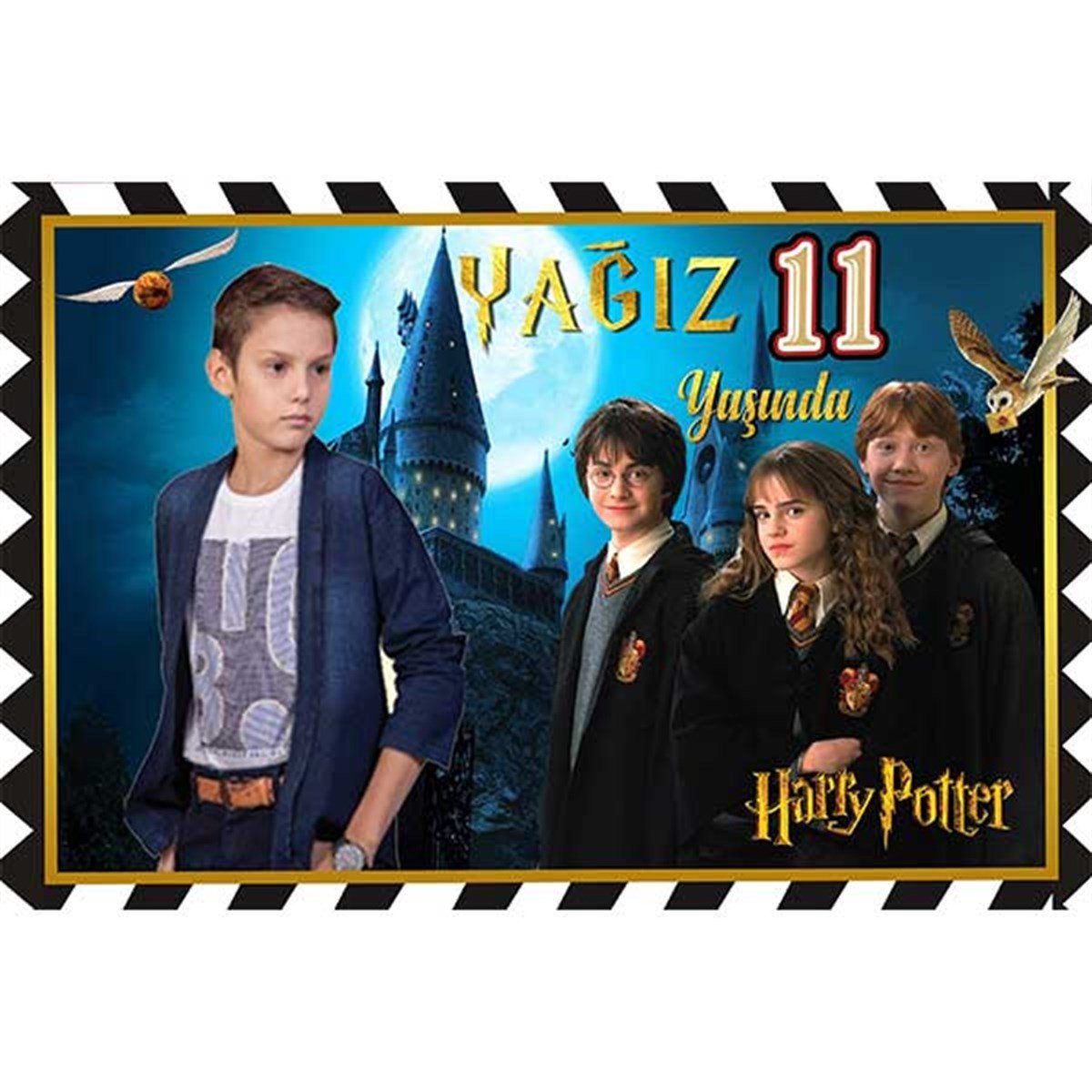 Harry Potter Kişiye Özel Afiş