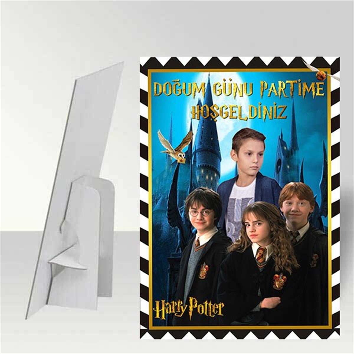 Harry Potter Kişiye Özel Ayaklı Pano
