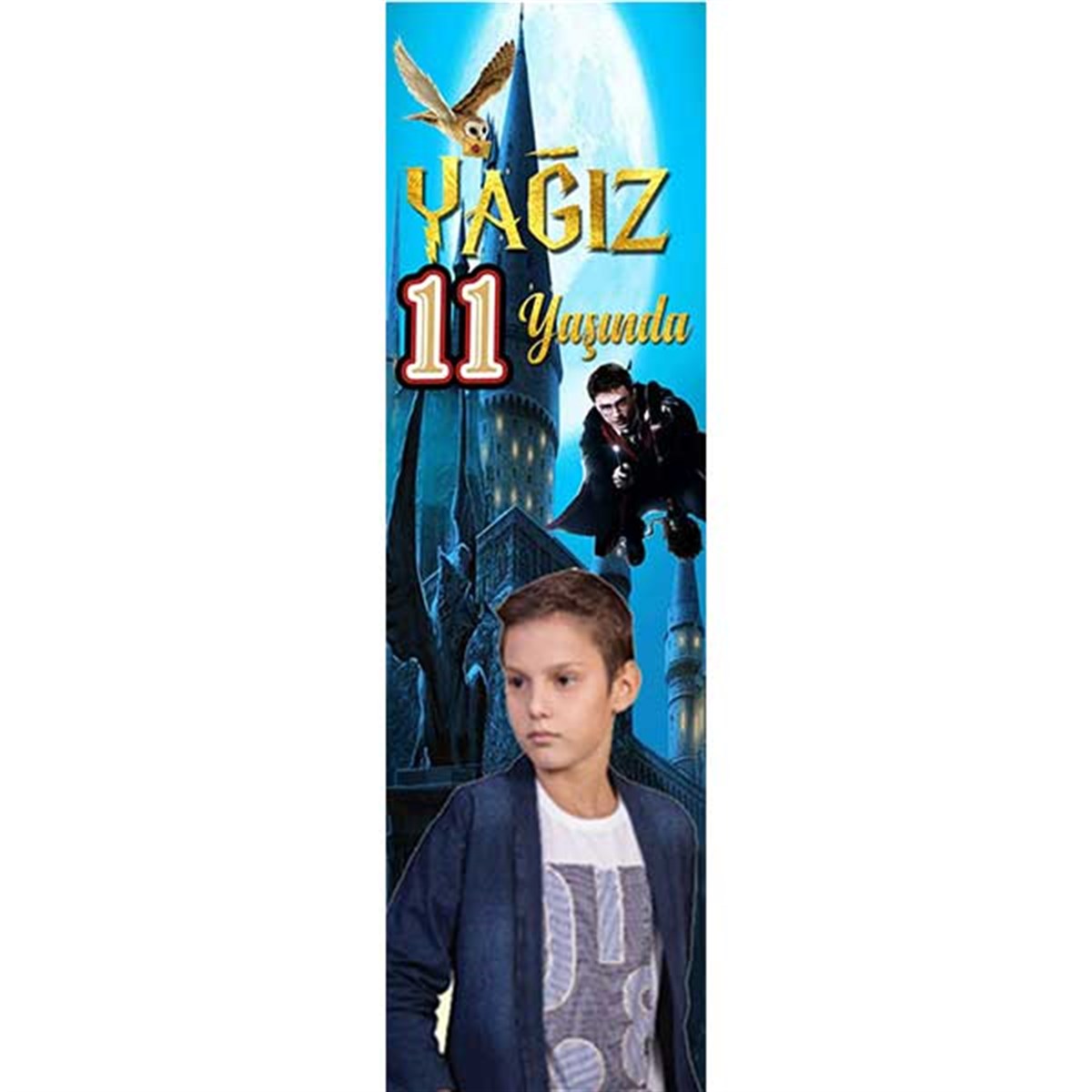 Harry Potter Kişiye Özel Kitap Ayracı 10 Adet