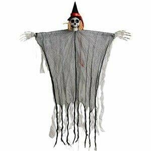 Halloween SüsleriHasır Siyah Cadı (Işıklı)