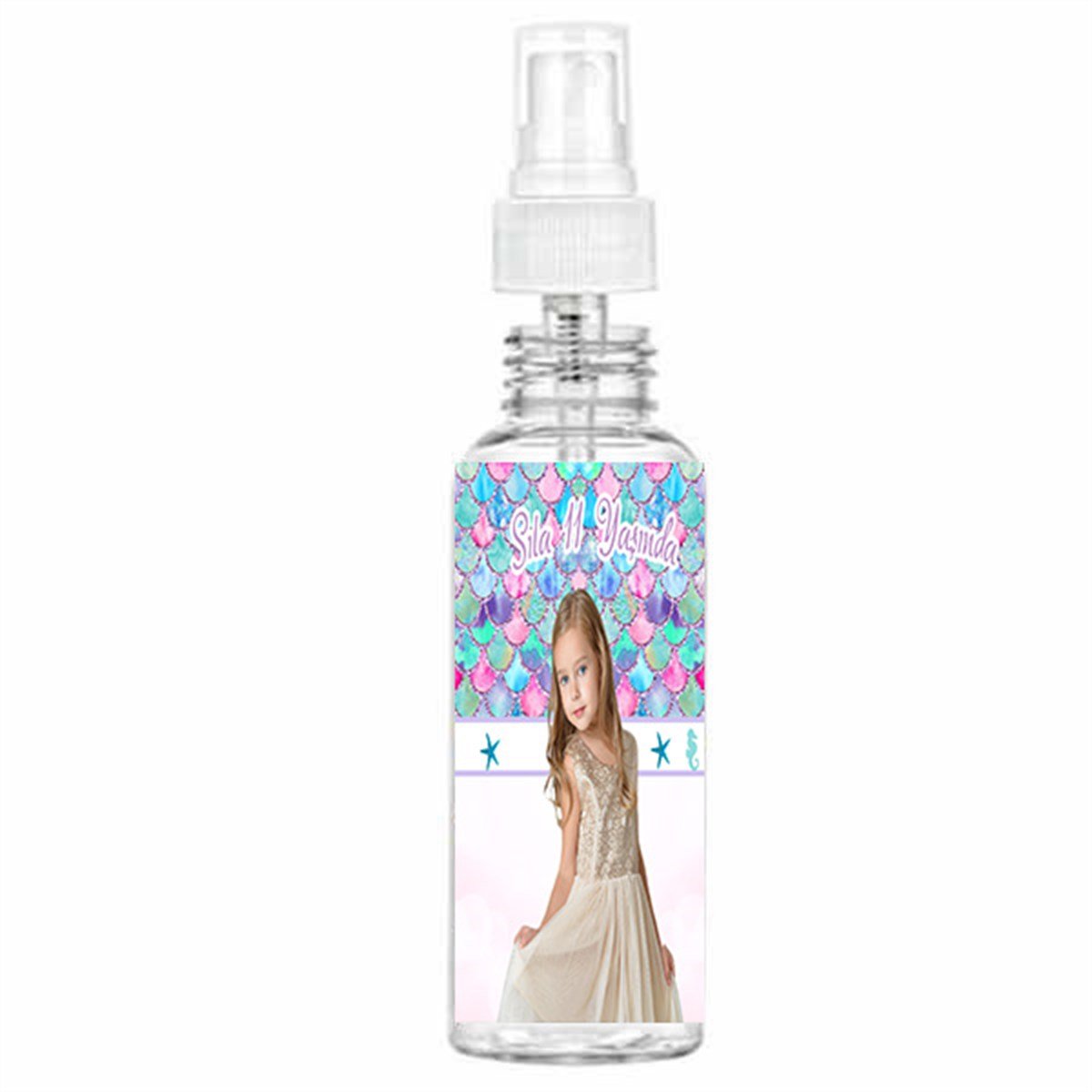 Hediyelik Deniz Kızı Spreyli Kolonya 8 Adet