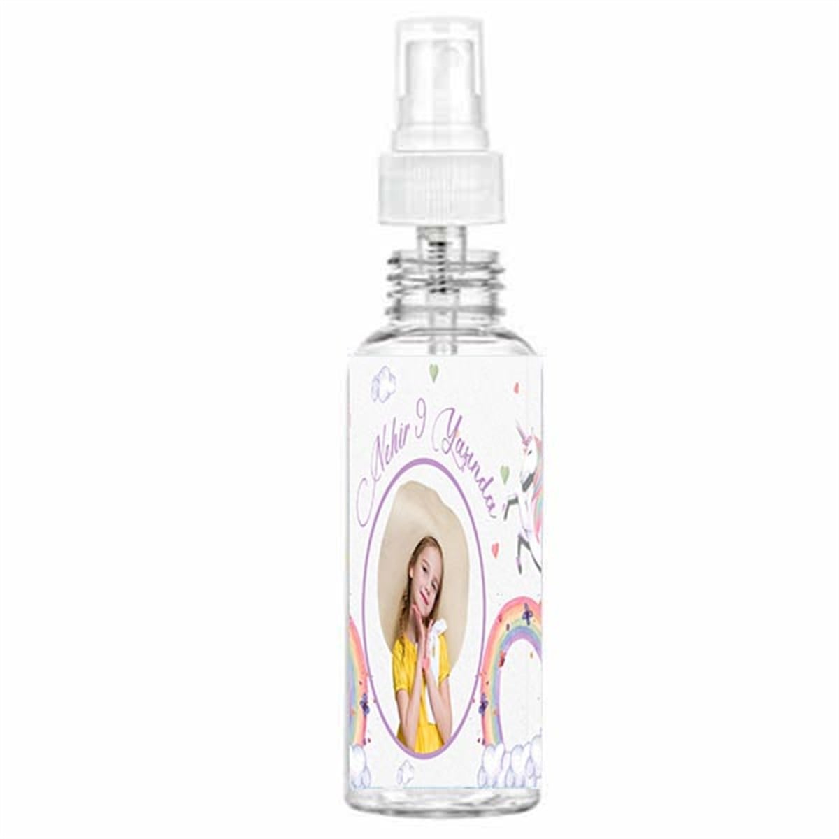 Hediyelik Unicorn Spreyli Kolonya 8 Adet