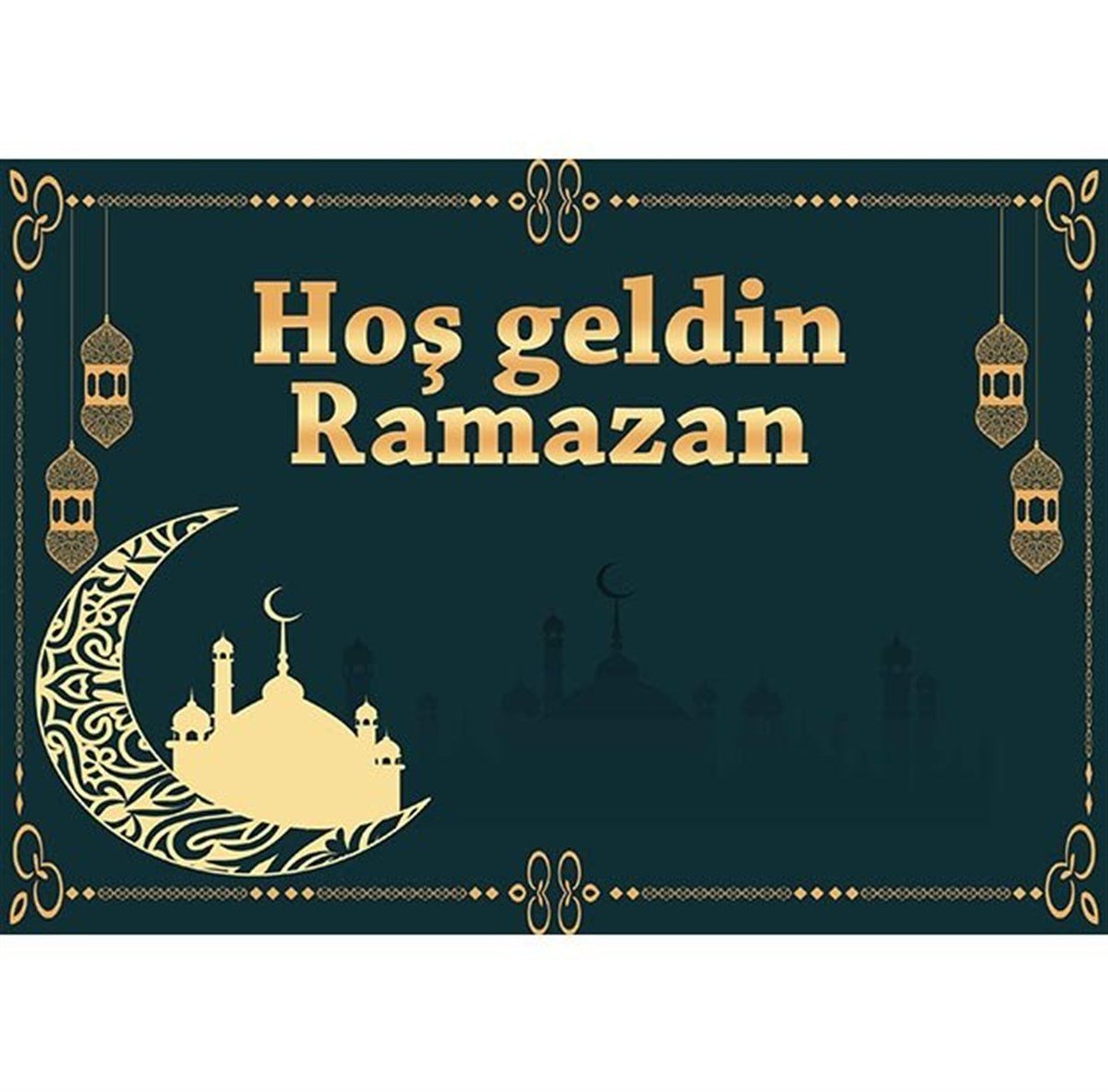 Hoş Geldin Ramazan Afişi