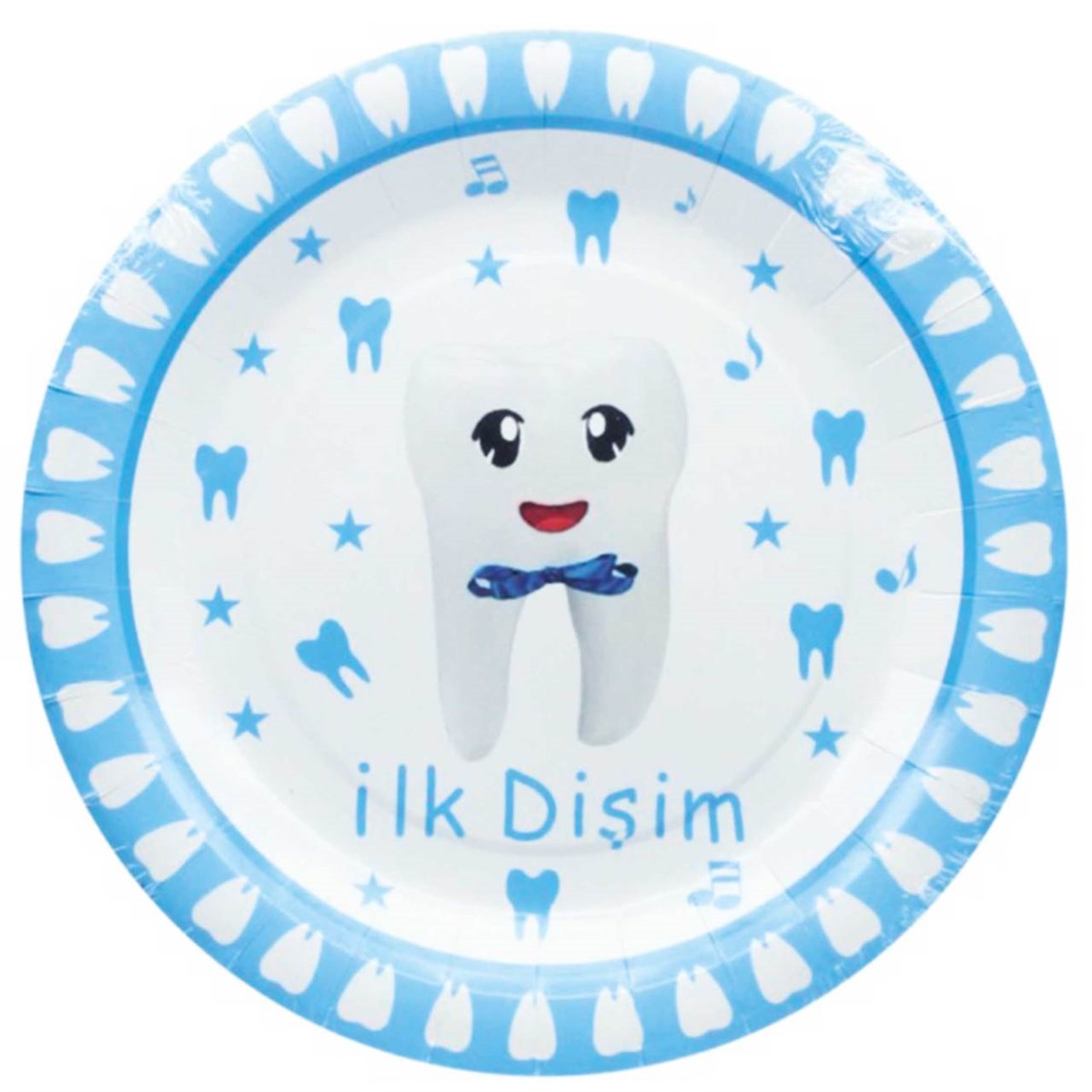 İlk Dişim Mavi Tabak 8 Adet