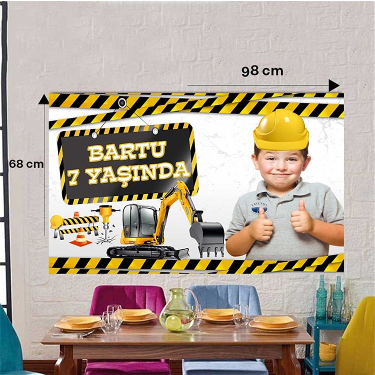 İnşaat Kişiye Özel Duvar Panosu