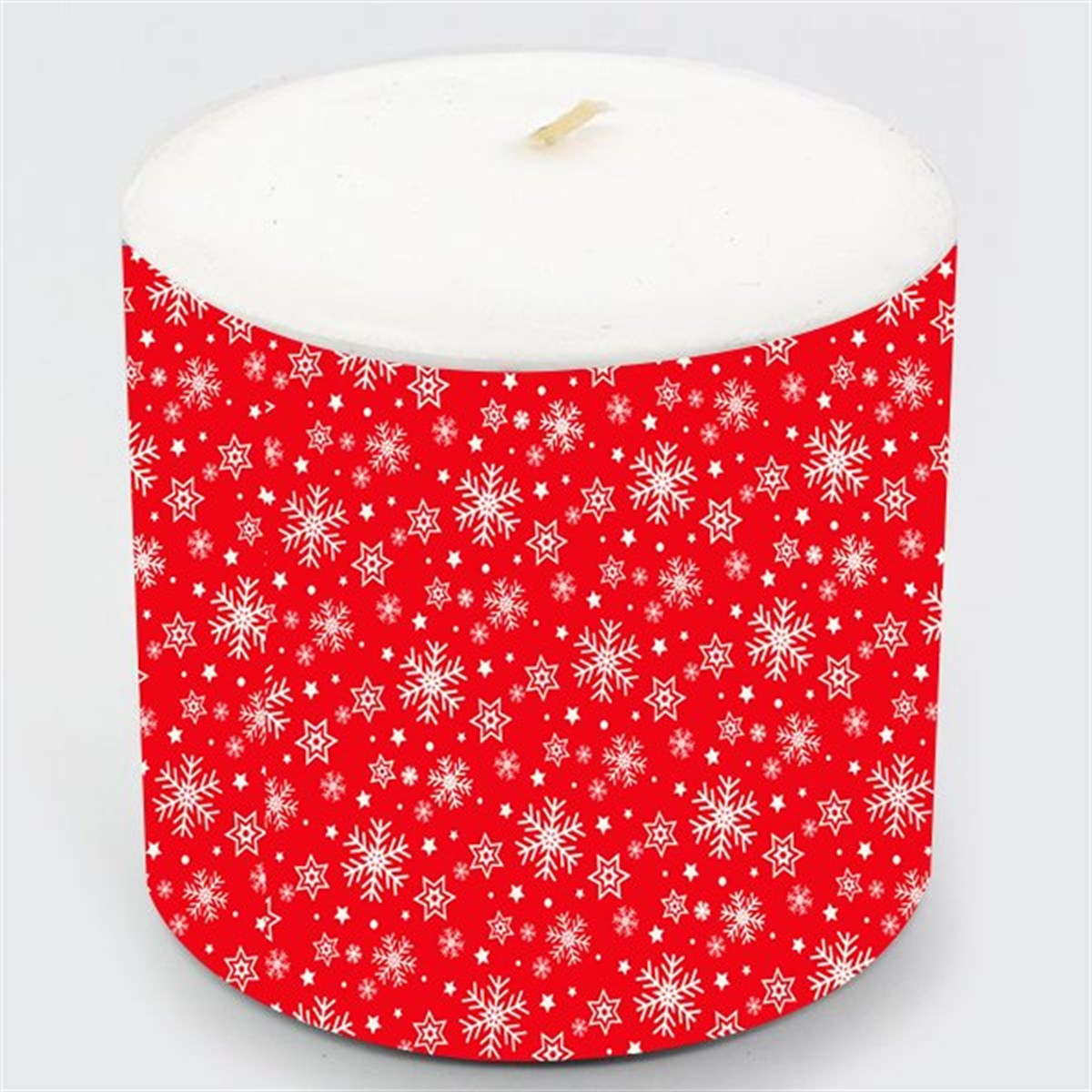 Kar Taneli Adam Mum 6x7 Cm 1 Adet