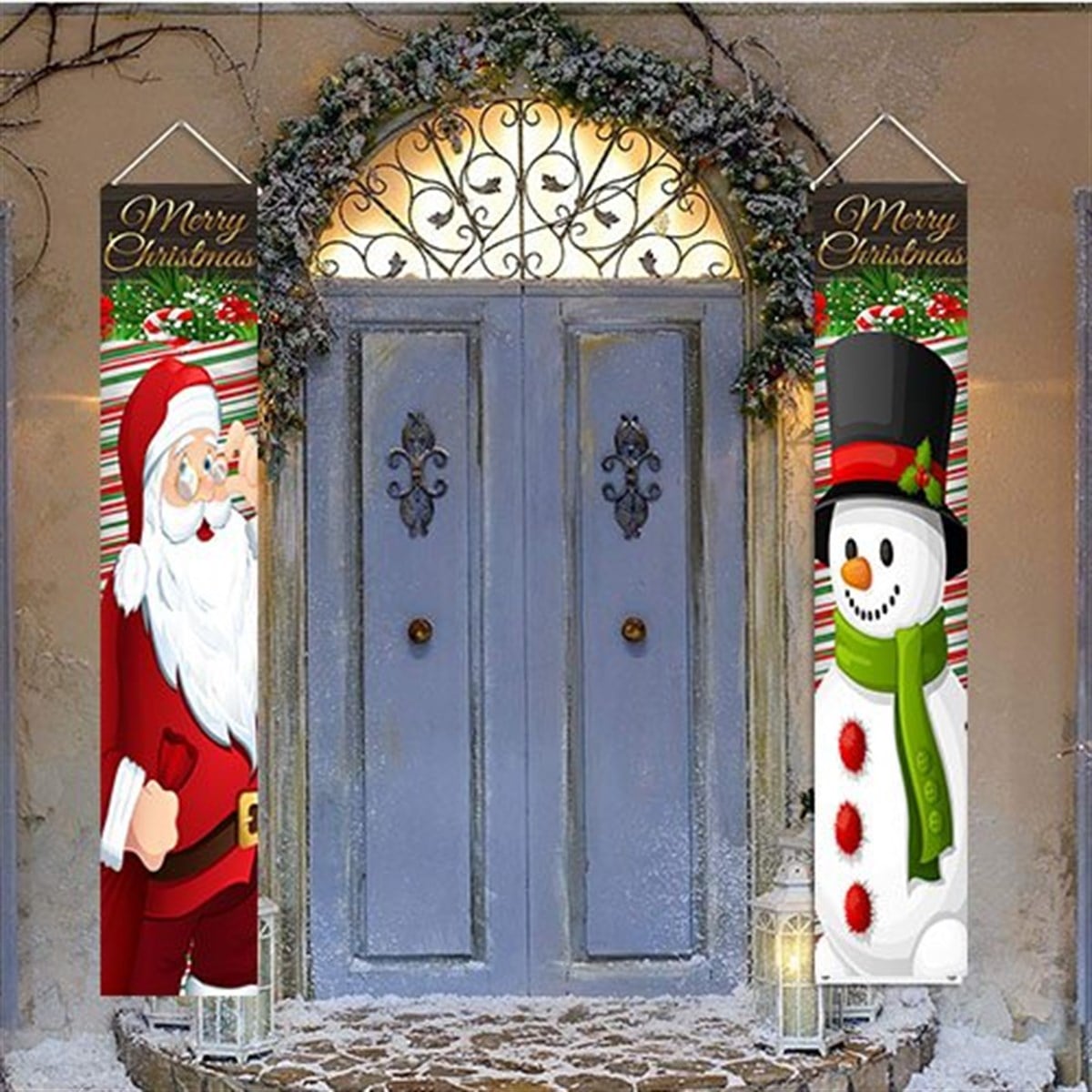 Kardan Adam Noel Baba Flama 2 Adet