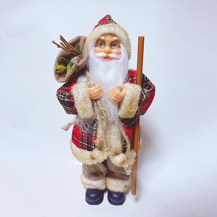 HediyelikKareli Noel Baba Lüks Dekor