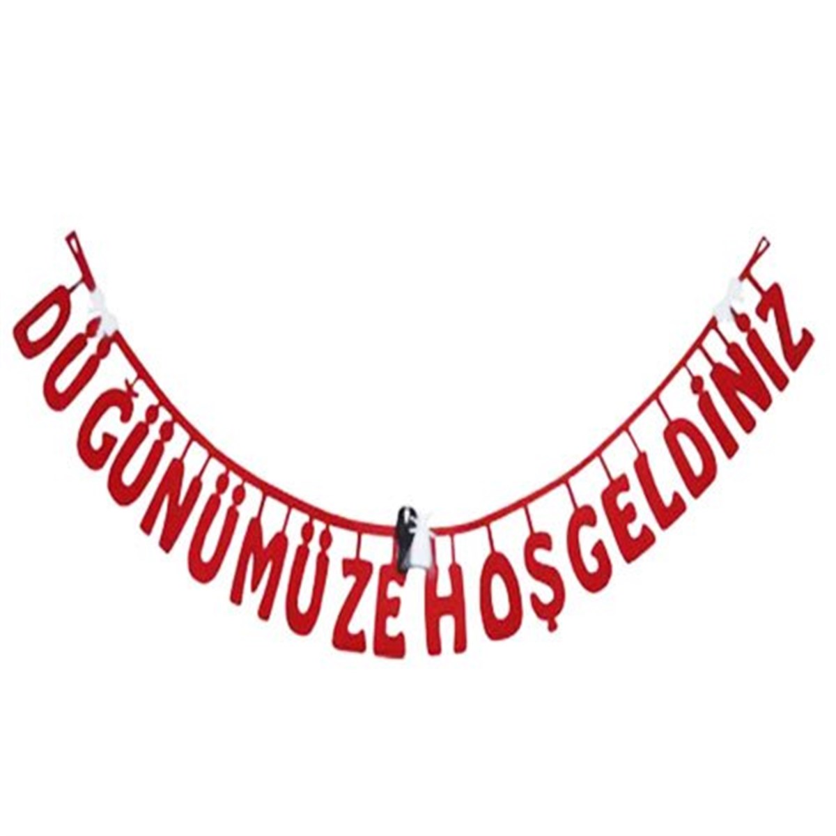Keçe Düğünümüze Hoşgeldiniz Yazı