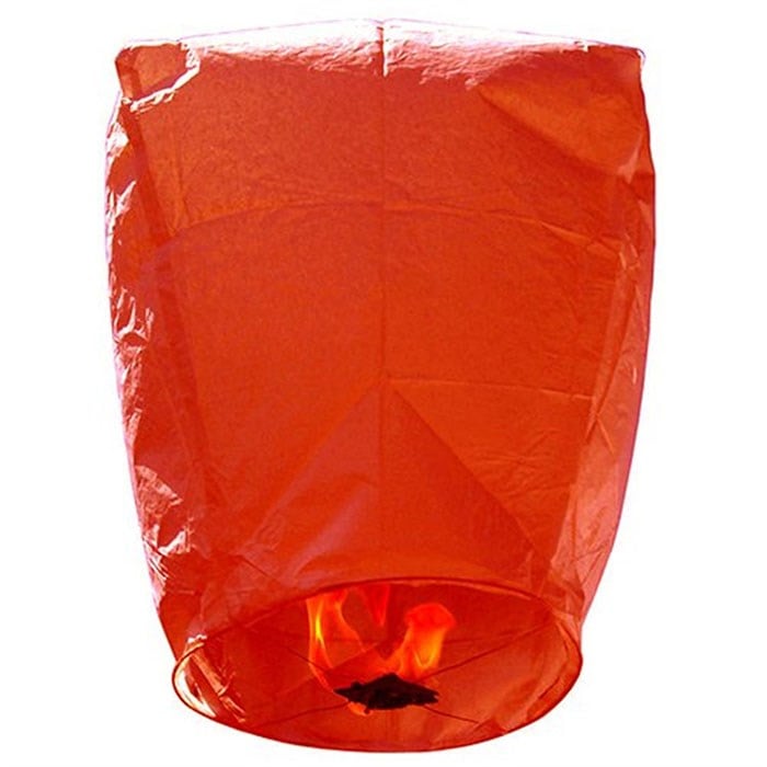 Kırmızı Dilek Feneri 1 Adet