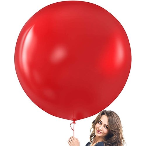 Kırmızı Jumbo Balon 24 İnç 68 Cm