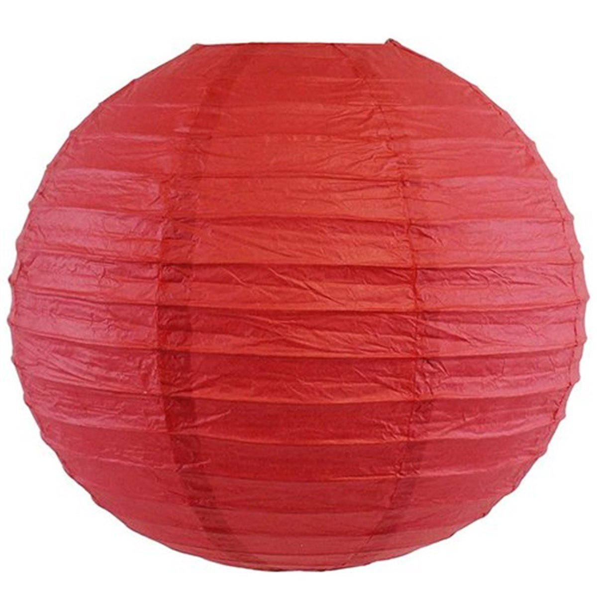 Kırmızı Kağıt Fener Süs 20 Cm